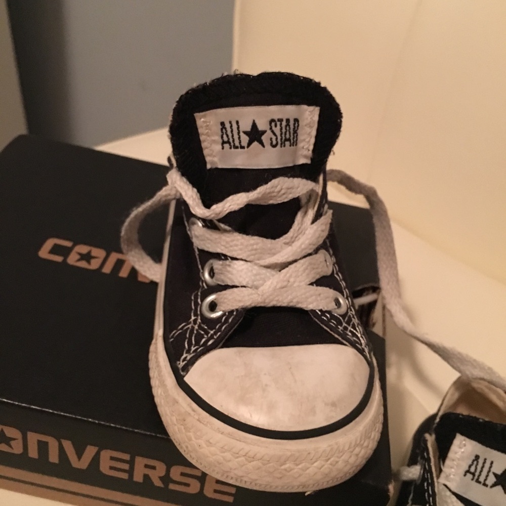 Black Converse - Size 5 Toddler